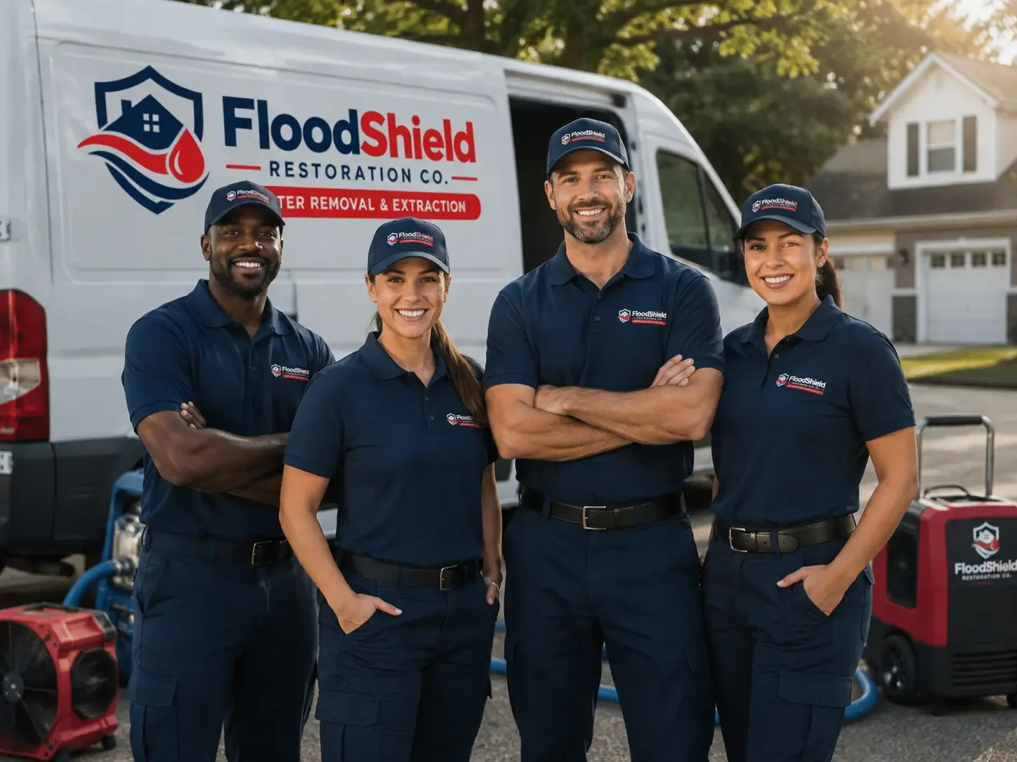 Flood Damage Restoration company in French Camp, CA